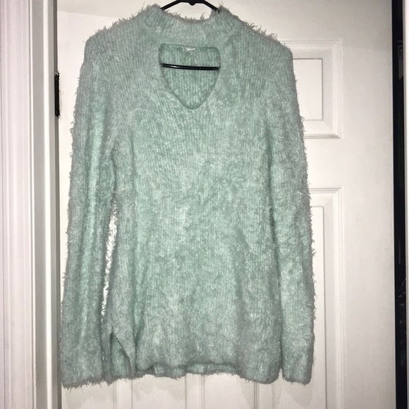 Mint Colored Sweater - Picture 1 of 2